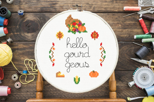 Gourd - Geous Cross Stitch Pattern