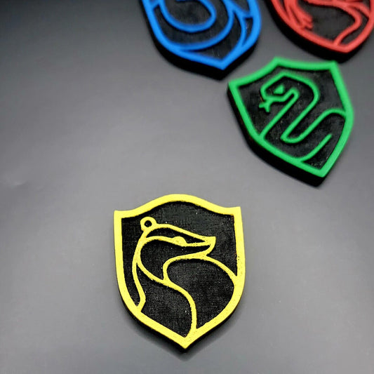 Harry Potter Houses Wooden Needle Minder