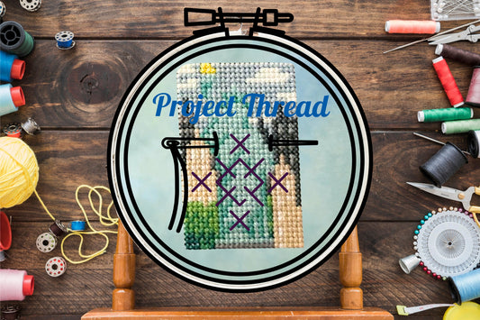 Mini Statue of Liberty Cross Stitch Pattern