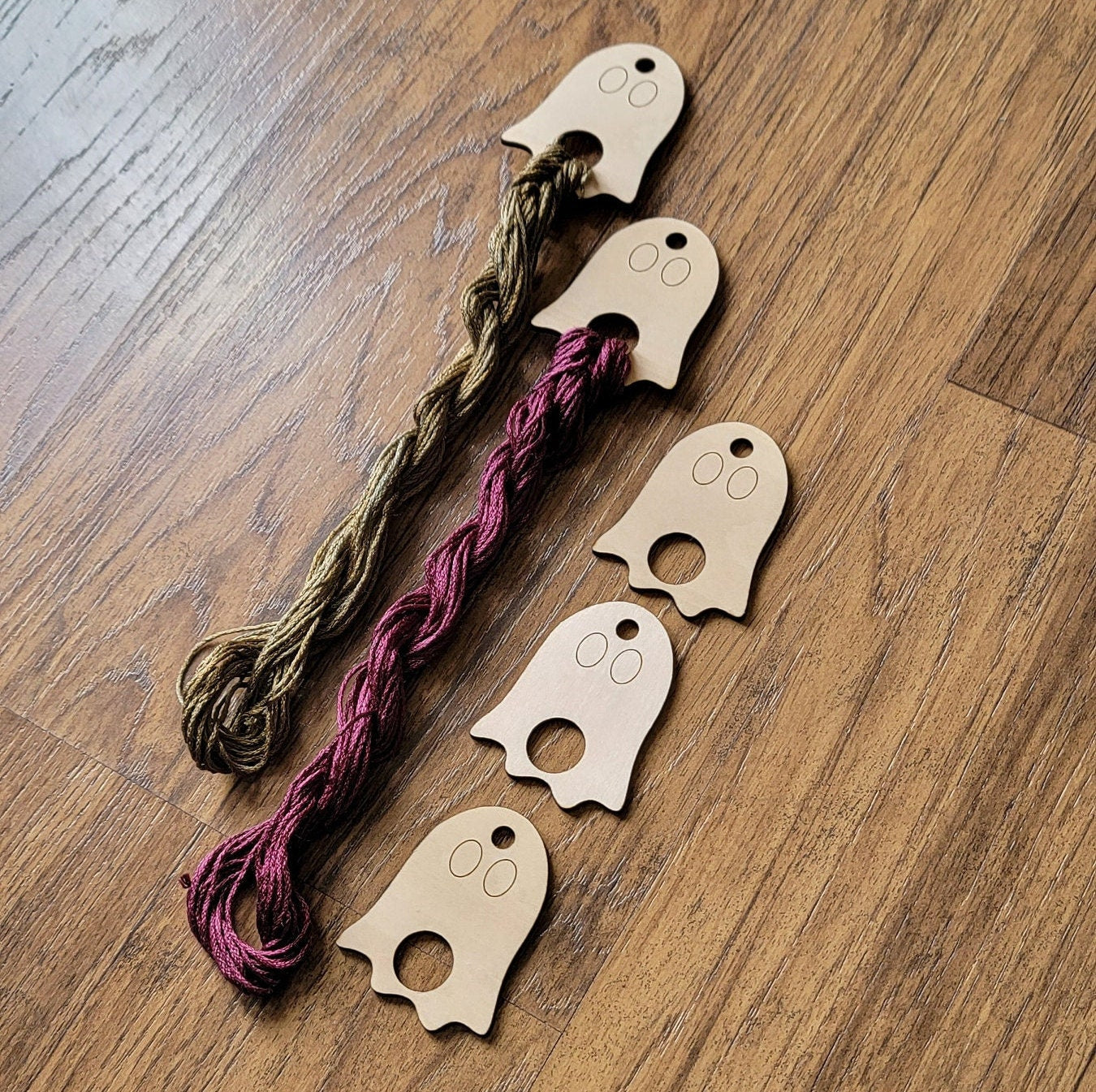 Halloween Wooden Floss Drops