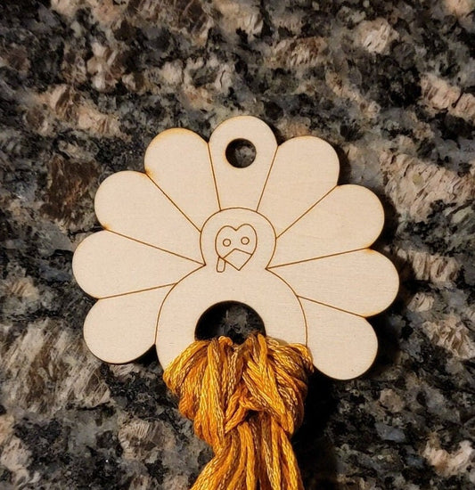 Thanksgiving Wooden Floss Drops