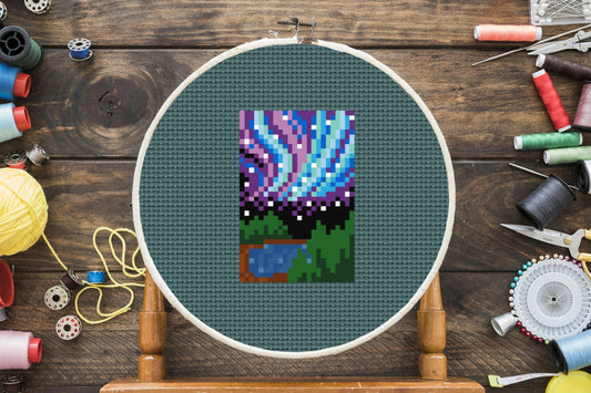 Mini Voyageurs Cross Stitch Pattern