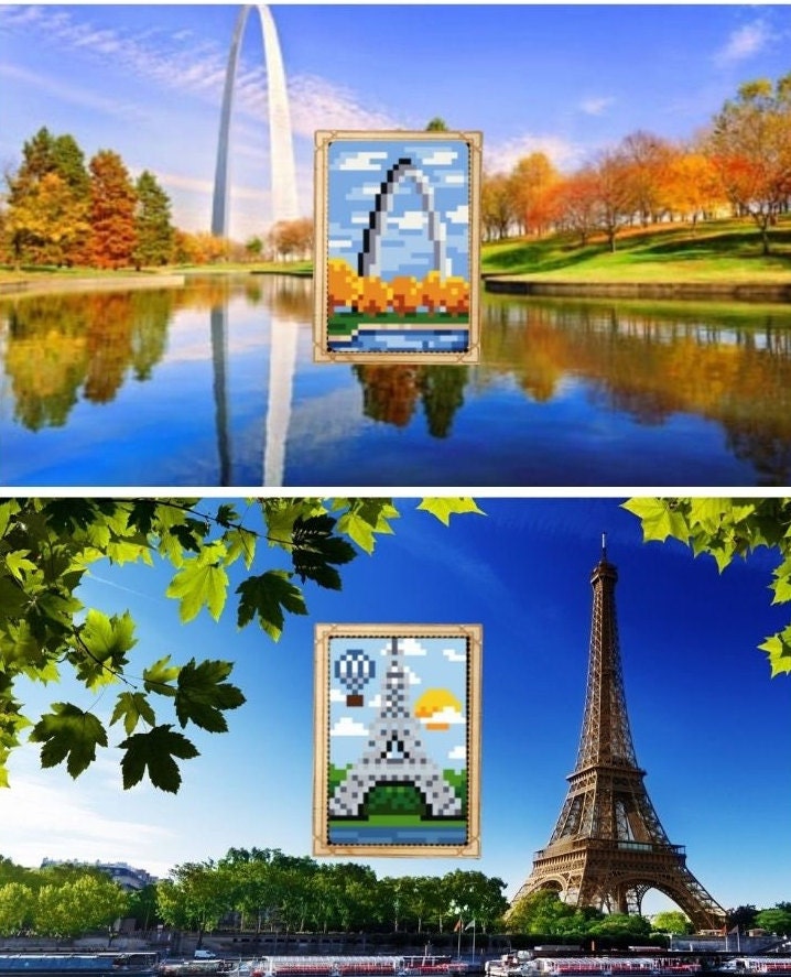 Mini Locations Wood Canvas Kit