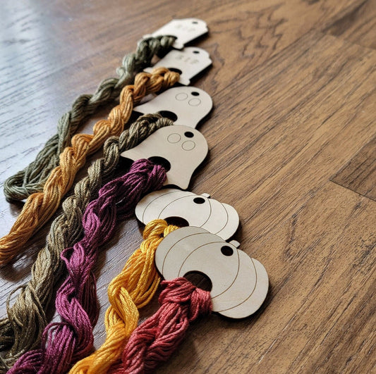 Halloween Wooden Floss Drops