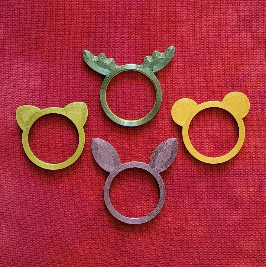 3D Printed Animal Hoops