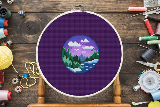 Twilight Cross Stitch Pattern