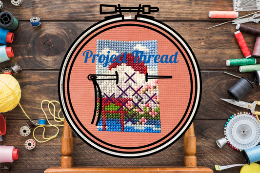 Mini Mount Fuji Cross Stitch Pattern