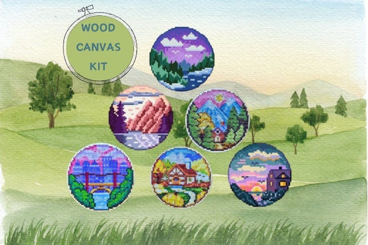 Destinations Wood Canvas Kit