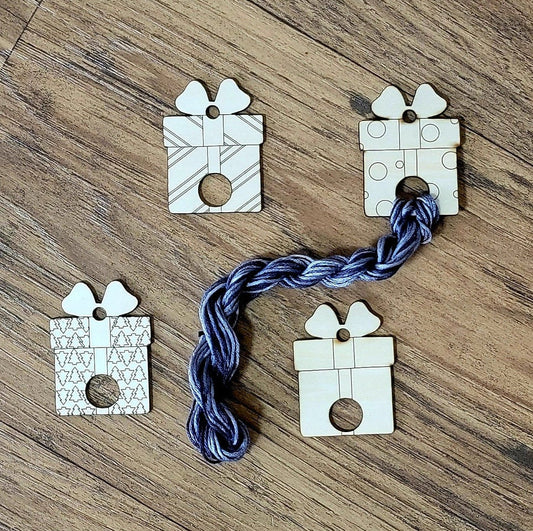 Christmas Wooden Floss Drops