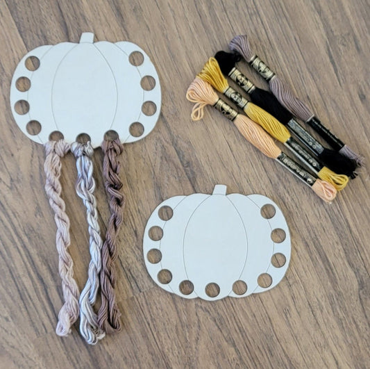 Fall Wooden Thread Holder / Storage