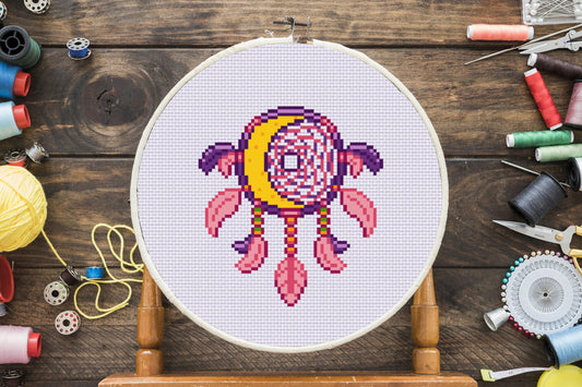 Dreamcatcher Cross Stitch Pattern