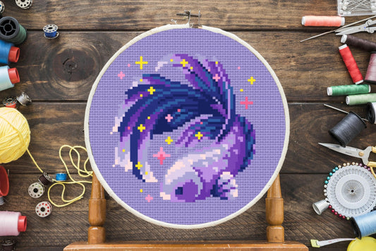 Angel Fish Cross Stitch Pattern