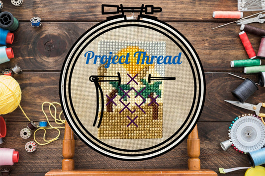 Mini Pyramids Cross Stitch Pattern