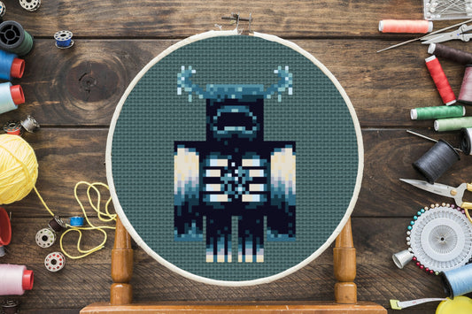 Warden Cross Stitch Pattern